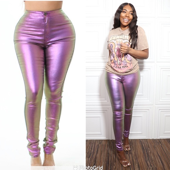 Metallic Jeans - Picture 2 of 2